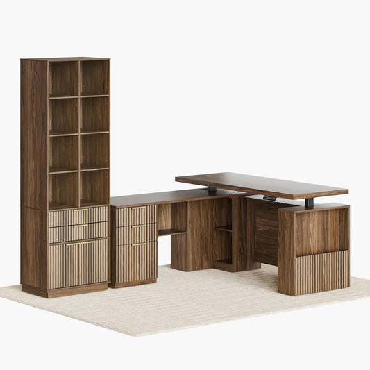 🪴 Stylish Adjustable Standing Bookshelf – Organize with Elegance! 🌟